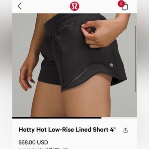 lululemon shorts